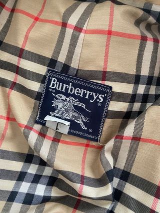 Gabardina Burberry 