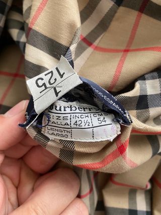 Gabardina Burberry 