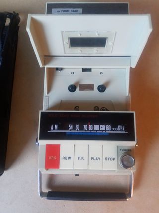 Radio Cassette. Four Star. Vintage.