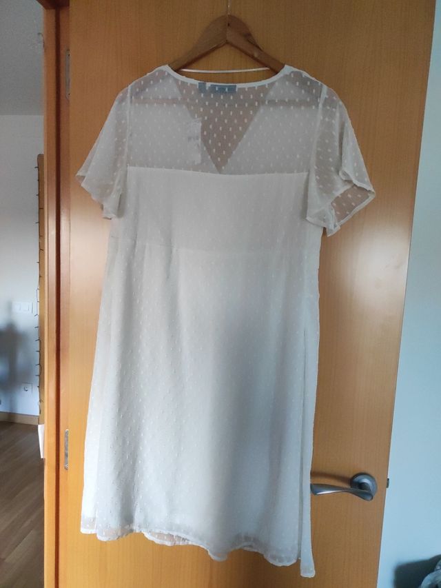 Vestido blanco mujer