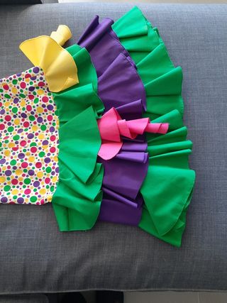 FALDA GITANA NIÑA  6 AÑOS