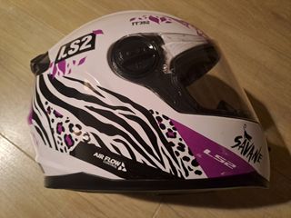 Casco Integral Moto Niña