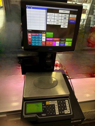 Caja registradora marca Elco Data 