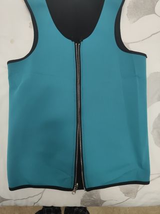 Chaleco reductor nuevo, reversible.