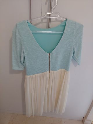 Vestido y chaqueta tweed