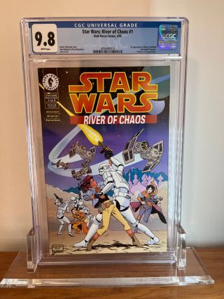 💫 Comic 1995 River of Chaos #1 👉 CGC 9.8 - POP 9
