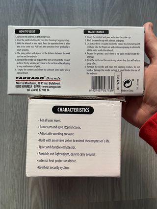 Aerografo + compresor