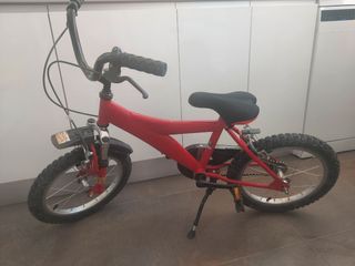 Bici niños  roja 16' 