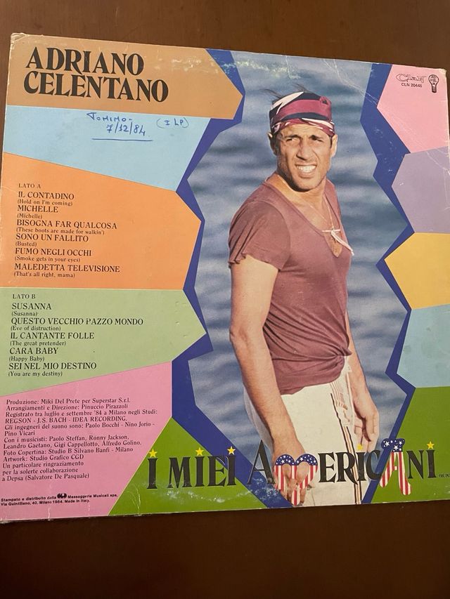 Vinile Adriano Celentano