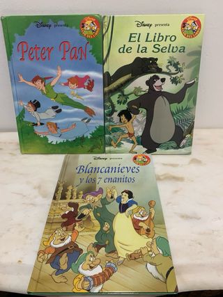 Lote 3 Cuentos Walt Disney 