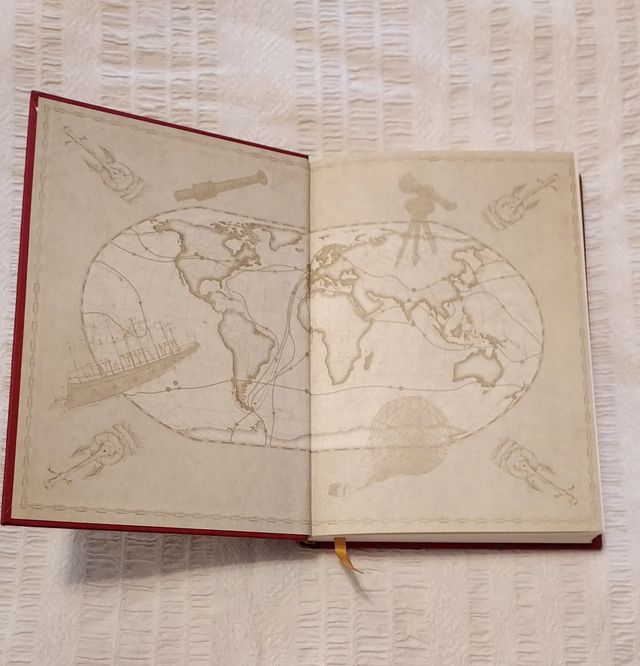 Libro "Cinco semanas en globo" Julio Ver