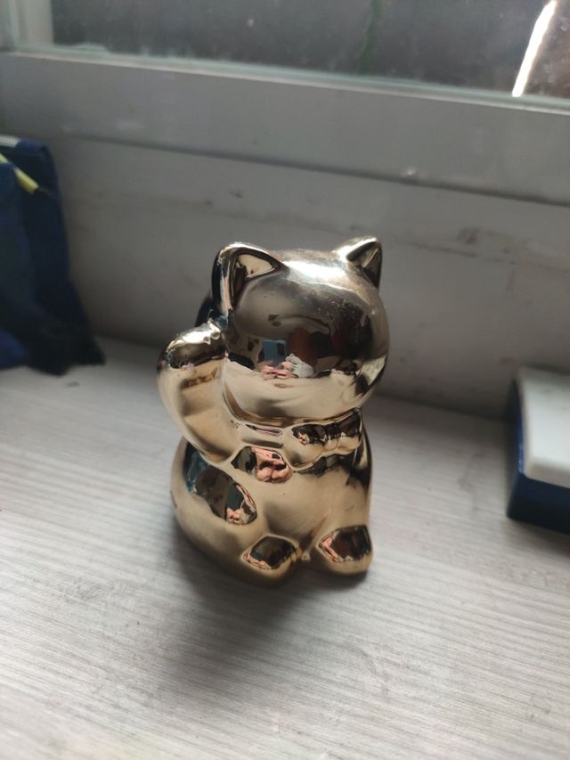 Hucha de michi de oro 🏅