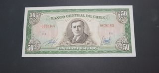 Chile 50 escudos...nuevoo