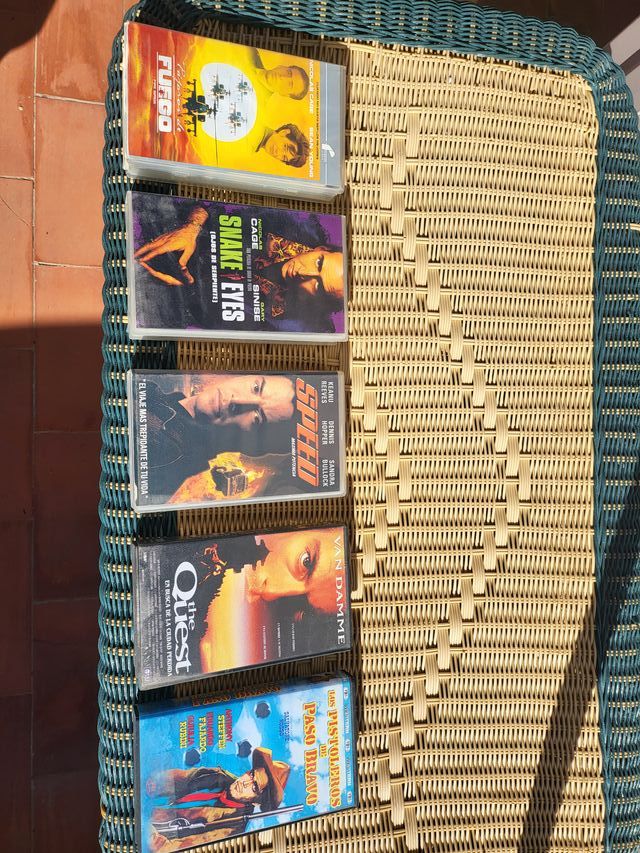 10 Cintas VHS Originales