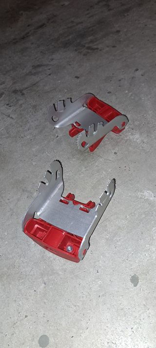 Skis travesia, focas, cuchillas, y botas n 39, 38