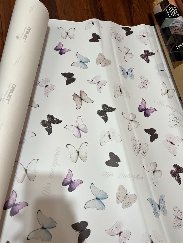 Vinilo adhesivo mariposas