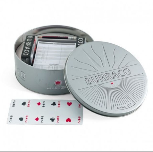 Latta con carte da Burraco, Juego