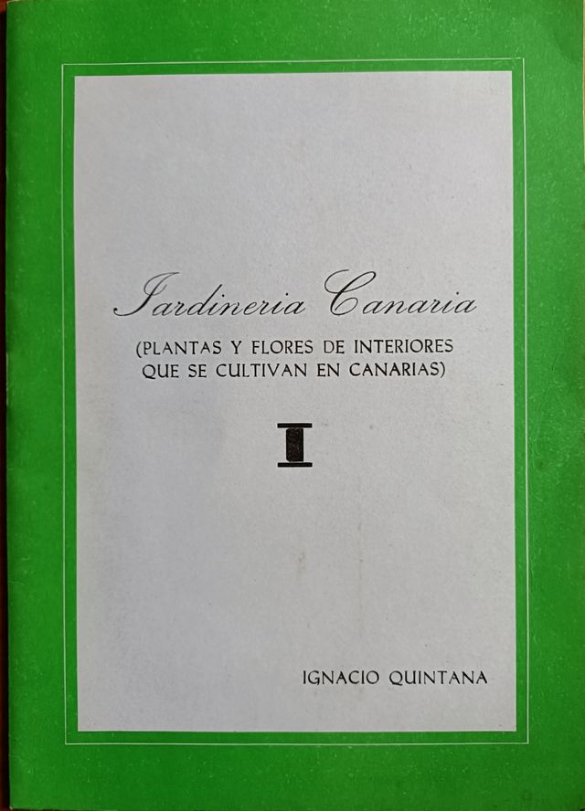 Jardinería canaria I