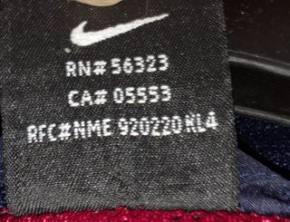 Chaqueta vintage Barça