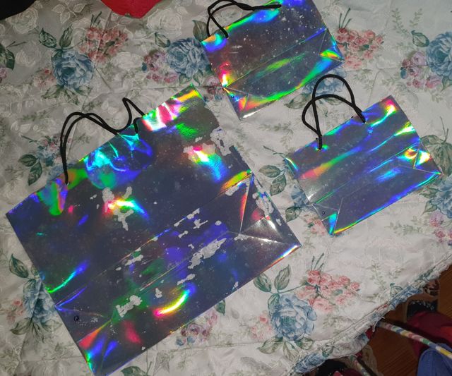 bolsas de regalo Bimba y lola 2 pequeñas y una gra