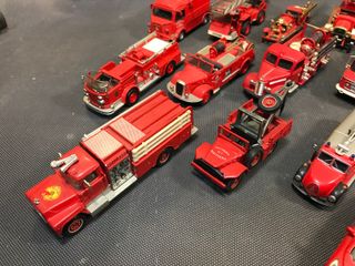 26 MODELLINI VIGILI DEL FUOCO - DEL PRADO