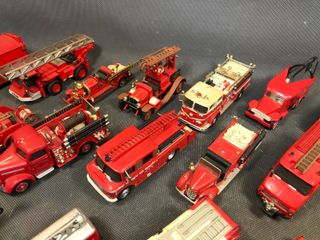 26 MODELLINI VIGILI DEL FUOCO - DEL PRADO
