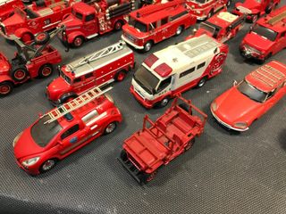 26 MODELLINI VIGILI DEL FUOCO - DEL PRADO