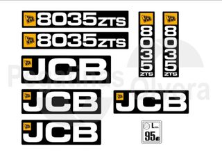 Kit Adhesivos JCB 8035 ZTS