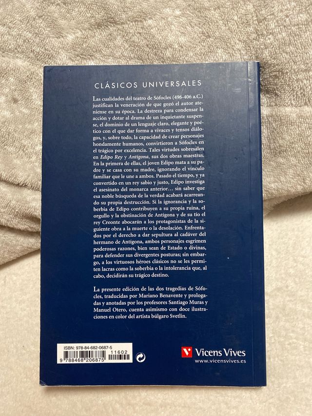 Libro Edipo Rey