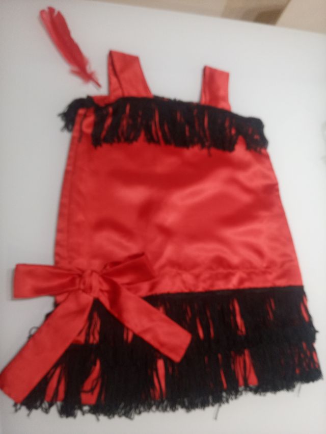 Disfraz niña charlestón