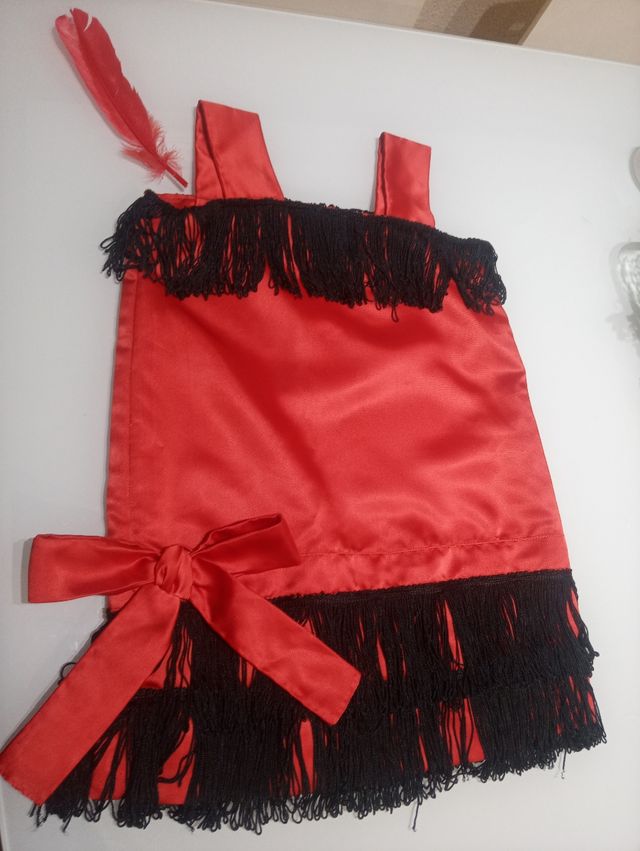 Disfraz niña charlestón