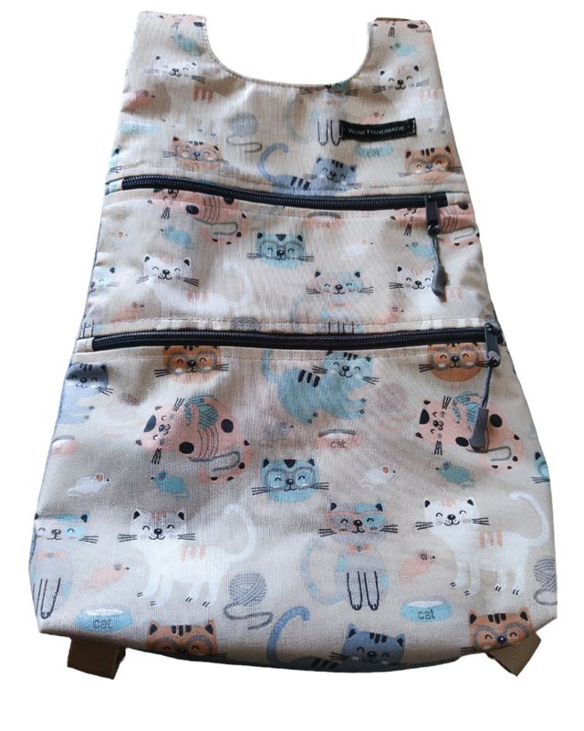 Zaino semi impermeabile per gatti