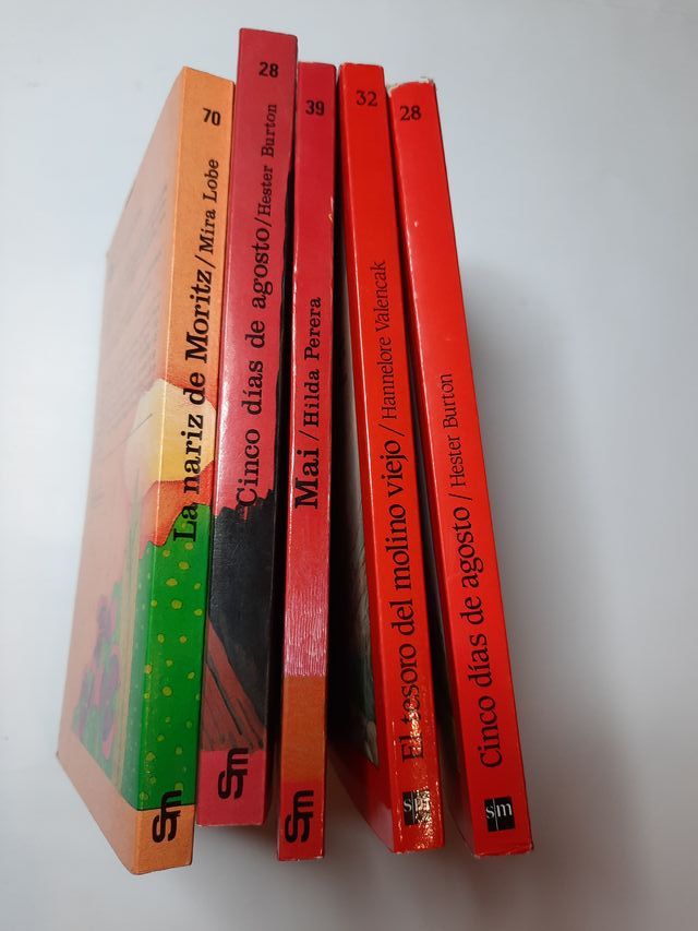 COLECCION BARCO DE VAPOR - 5 LIBROS