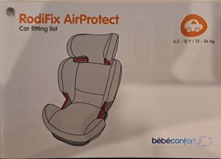 Silla Coche Grupo 2-3