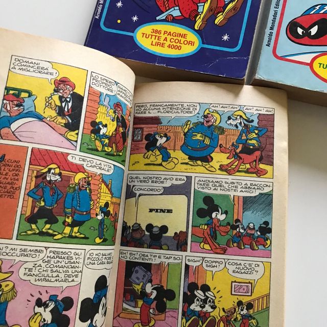 N. 5 Grandi classici Disney anni dal 1984 al 1988