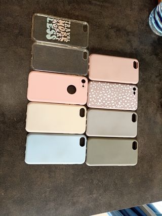 Fundas semi usadas Iphone 7