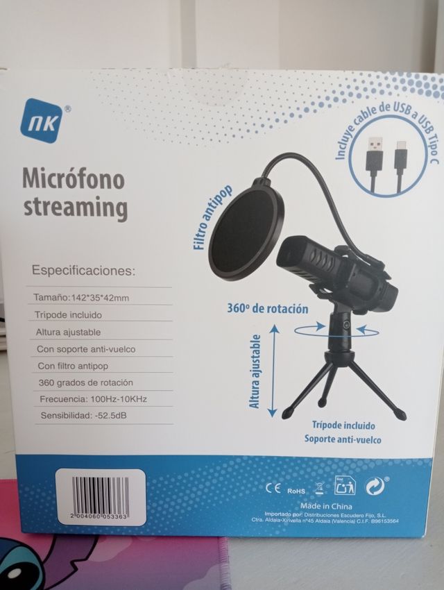 Micrófono streaming
