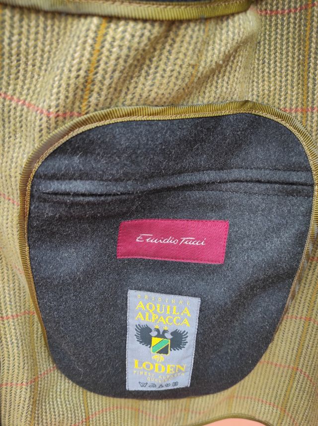 Abrigo lana hombre Emidio Tucci