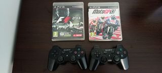 PS3 + dos mandos + dos juegos