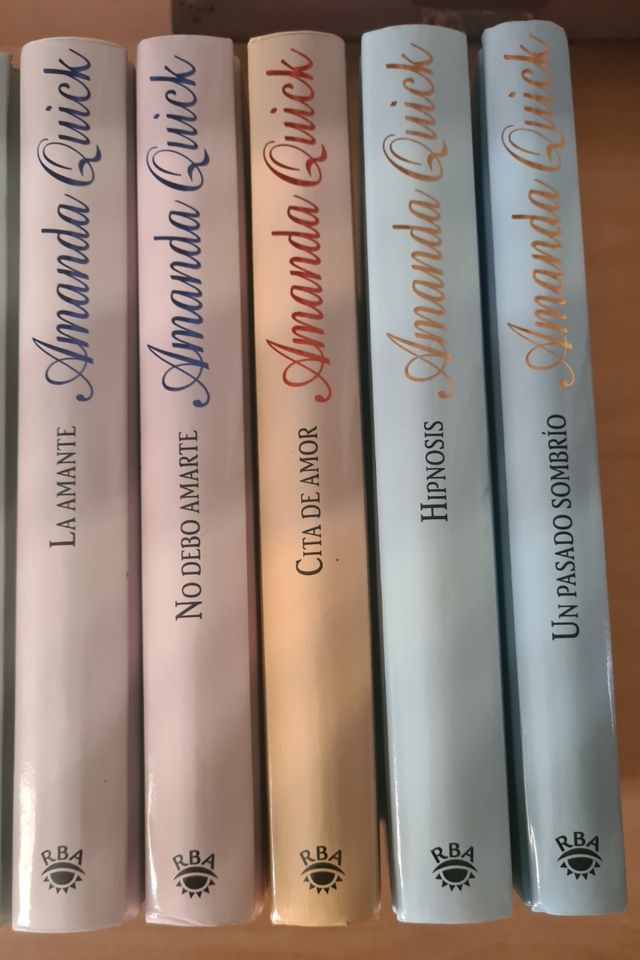 Lote libros Amanda Quick