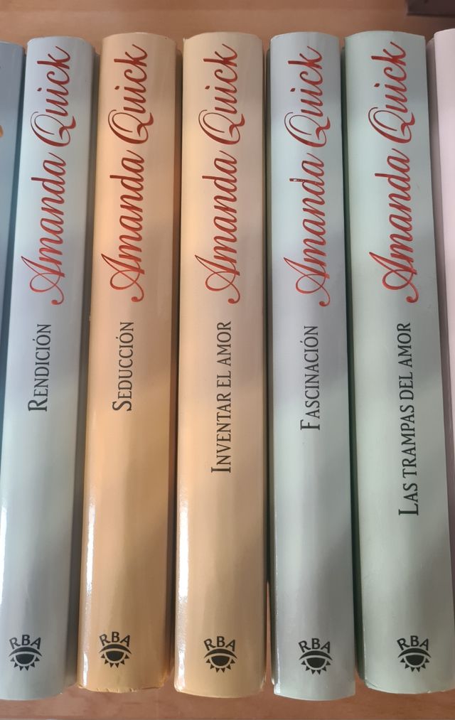 Lote libros Amanda Quick