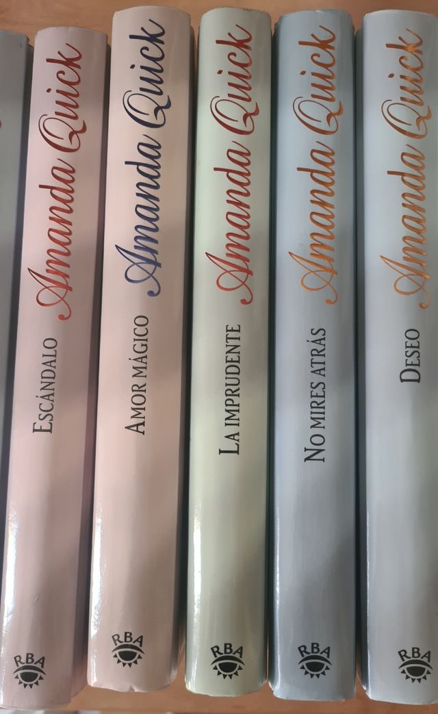 Lote libros Amanda Quick