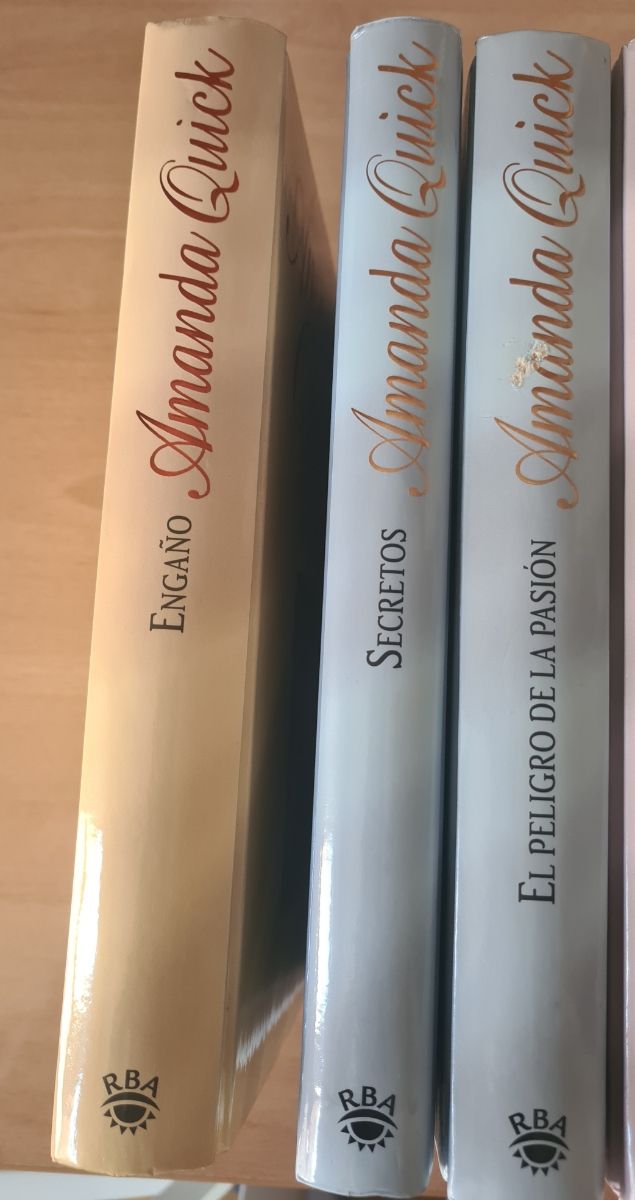 Lote libros Amanda Quick
