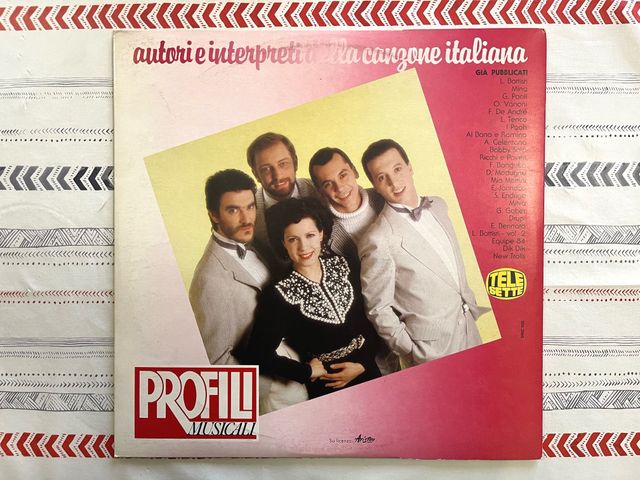 Matia Bazar "Profili Musicali" disco in vinile