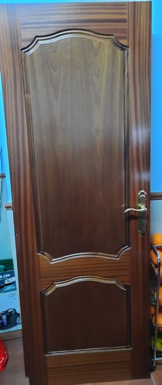 2 puertas de madera para habitación