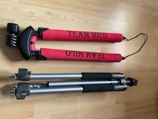 soporte de rulos V para pesca enchufable