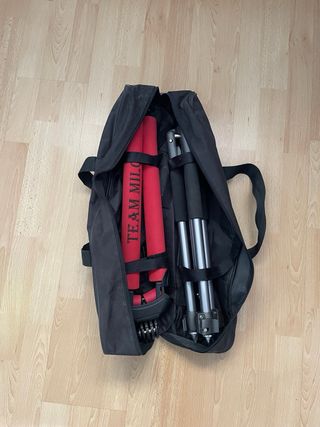 soporte de rulos V para pesca enchufable