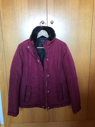 Anorak corto granate