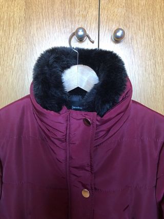 Anorak corto granate