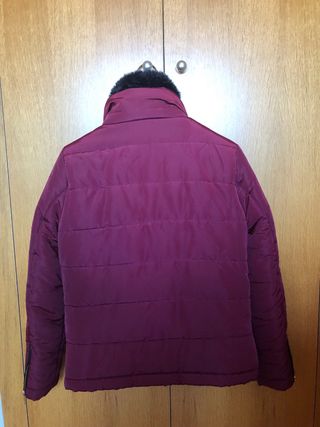 Anorak corto granate